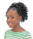 TWIRL CURL - Shake N Go FreeTress Drawstring Ponytail for KIDS #4 Med. Brown