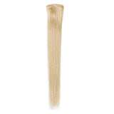 SEGO Clip In Hair Extensions Clip In Human Hair Extensions 100% Remy Hair Silky Straight 3/4 Head Double Drawn With Thick End 4 Pcs 8 Clips 40g 18 Inch #613 Bleach Blonde