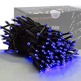 Home Lighting 66ft Christmas Decorative Mini Lights, 200 LED Green Wire Fairy Starry