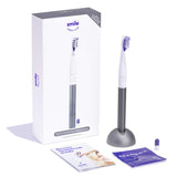 Smile Direct Club Electric Toothbrush Club Edition with Aligner Brush Head and 3-in-1 Travel Case, Mirror Mount, and Stand, Graphite