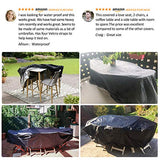 Essort Patio Furniture Covers, Extra Large Outdoor Furniture Set Covers Waterproof