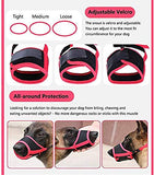 Phanindra Dog Muzzle Nylon Soft Muzzle Anti-Biting Barking Secure，Mesh Breathable