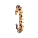 3 Pcs Resin Teeth Comb Headband Plastic Hard Hairband Fashion Durable Women Headdress Hair Accessories