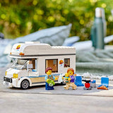 LEGO City Holiday Camper Van 60283 Building Kit; Cool Vacation Toy for Kids