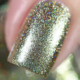 ILNP On The Way - Pistachio Green Holographic Metallic Nail Polish