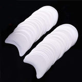 200PCS Professional Eyeshadow Pads Stencils, Kalolary Eyeliner Shield Pads Disposable Eyeshadow Shields Protector for Eyelash Extension Grafting Under Eye Eyelashes Lip Makeup Pads Shield
