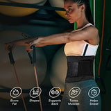 Letsfit Waist Trainer for Women & Men, Adjustable Waist Cincher Trimmer, Slimming