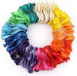 RUBFAC 120 Assorted Color Balloons 12 Inches 12 Kinds of Rainbow Party Latex