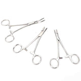 Piercing Kit, Body Piercing Tweezer Kit, Stainless Steel Drilling Tool Set Piercing Kit Asepsis Safety Piercing Tools Kit Body Piercing Tools for Body Belly Nose Lip 4 Pieces/set