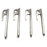 Fly Array 4.7 Inch Aluminum Outdoors Tent Stakes Pegs