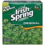 IRISH SPRING Deodorant Soap Original Scent, 20 Count