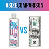 #LubeLife Water Based Cotton Candy Flavored Lubricant, 8 Ounce Oral Lube