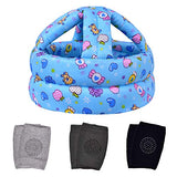 TORASO Baby Head Protector & Baby Knee Pads for Crawling,Infant Safety Helmet