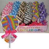 NuImage HA-322AST Lollipop Hair Elastics - Assorted - 24pcs