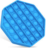 Push Pop Fidget Toy, Silicone Pop Bubble Sensory Silicone Toy Simple Dimple