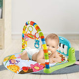 Hoopeum Baby Play Mat Toys for 0-3-6-12 Months,Activity Jungle Gym Playmat Tummy