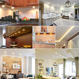 Cadrim Puck Lights, LED Color Changing Puck Lightings and Dimmable