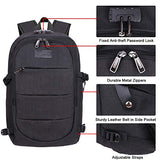 Travel Laptop Backpack Water Resistant Anti-Theft Bag with USB Charging Port