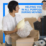 2-Pack Bubble Cushioning Wrap Rolls, 3/16" x 12" x 72' ft Total, Perforated