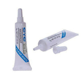 2-Pack of White to Clear Water Resistant Strip Fake Lash Adhesive Glue 0.25 ea
