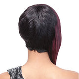 Premium Human Hair Wig Abiss By It's A Wig (2(Darkest Brown))