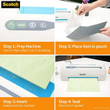 Scotch Thermal Laminating Pouches, 100-Pack, 8.9 x 11.4 Inches