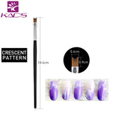 KADS 13pcs/set Fibre Nail Manicure Flower Brush for Nail Salons and Household Manicure Tools