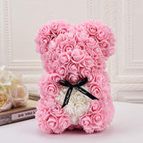 Unique Gifts ,Rose Bear - Rose Teddy Bear - Gifts for Girls, Gifts for mom, Girlfriend Gifts