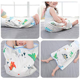 7-dreamland 2 Pieces Waterproof Diaper Skirt Shorts for Baby Boy and Girl,Breathable