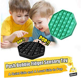 Push Pop Fidget Bubble Sensory Toy, a Loud Side and a Quiet Side to Pop, Autism