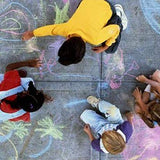 Chalk City Sidewalk Chalk, 20 Count, 7, Jumbo Chalk, Non-Toxic, Washable, Art Set