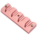 12.1 DIY Lipstick Mold Aluminum Alloy Rose Gold Dual Uses Lip Balm Maker Tool (Style : 4 Holes)