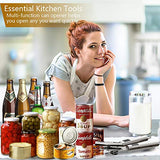 Can Opener, Kitchen Stainless Steel Heavy Duty Can Opener Manual Smooth Edge