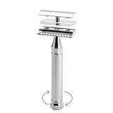 MÜHLE TRADITIONAL Chrome 'Twist' Safety Razor (Closed Comb)