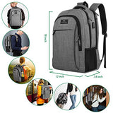 Matein Travel Laptop Backpack, Business Anti Theft Slim Durable Laptops