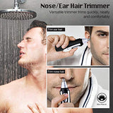 Ear and Nose Hair Trimmer Clipper - 2019 Professional Painless Eyebrow and Facial Hair