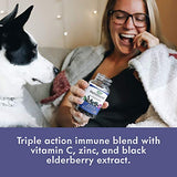 Nature's Way Sambucus Black Elderberry Gummies with Vitamin C and Zinc, 60 Gummies