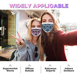 60 Pack Disposable Face Masks, Face Mask for Women with Lace Pattern Breathable