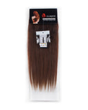 130g 16" #6 Light Brown 100% Clip In Remy Human Hair Extensions Unprocessed Top Grade 7A Long Thick Double Weft Full Head Real Straight 8 Pieces 18 Clips Hair Weaving