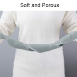 Shower Silicon Back Scrubber, Back Brusher, Silicone Bath Towel, Soft Body Washer Tools, Double Sided Pad with Handle, Exfoliating Texture Clean Back for Shower Gray