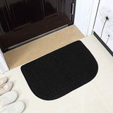 27X18 Inch Anti Fatigue Kitchen Rug Mats are Made of 100% Polypropylene Half Round