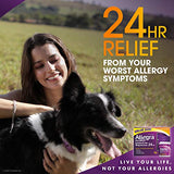 Allegra Adult Non-Drowsy Antihistamine Tablets, 70-Count, 24-Hour Allergy Relief, 180 mg