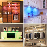 Elfeland Puck Lights with Remote Wireless LED Color Changing Puck Lights