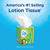 Puffs Plus Lotion Facial Tissues, 10 Cubes, 52 Tissues Per Box (520 Tissues Total)