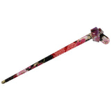 Kanzashi Japanese Chirimen Hair Pin Stick Musubi Design