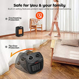 andily Space Heater Electric Heater for Home and Office Ceramic Small Heater