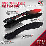 Physix Gear Sport Full Length Orthotic Inserts with Arch Support - Best Insoles