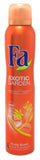 Fa Deodorant 6.75oz Spray Exotic Garden (2 Pack)