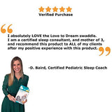 Love To Dream Swaddle UP, Blue, Medium, 13-19 lbs., Dramatically Better Sleep