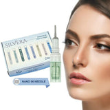 BIOTOUCH SILVERA Permanent Makeup Cosmetic Tattoo 96 PRONG NANO Sterilized DISPOSABLE Needle Cartridges Ombre Feathering Hair Stroke Technique Eyebrow Shading Microblading Supplies Micropigmentation